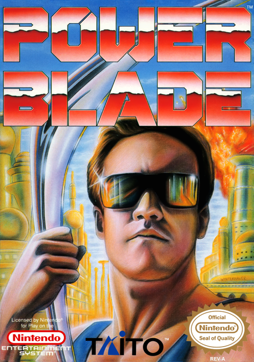 Power Blade (USA) box art